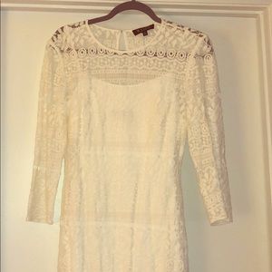 Beautiful lace and crochet midi dress